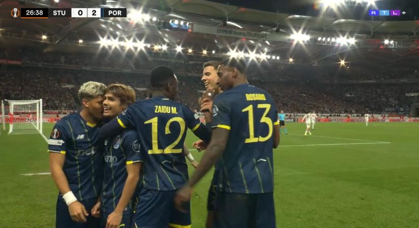 Tizenéves hős: Mora góljával nyert a Porto Stuttgartban