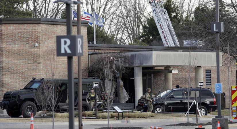 Tűzpárbajt követően meghalt a michigani zsinagóga elleni támadás elkövetője