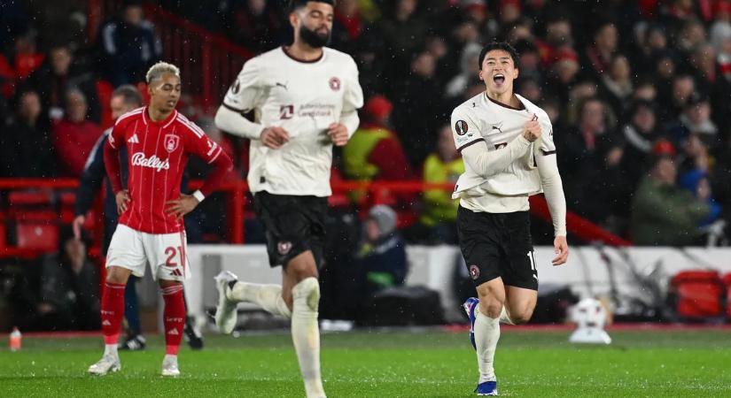 Dán bravúr a ködös Albionban – a Midtjylland idegenben szerzett előnyt a Forest ellen