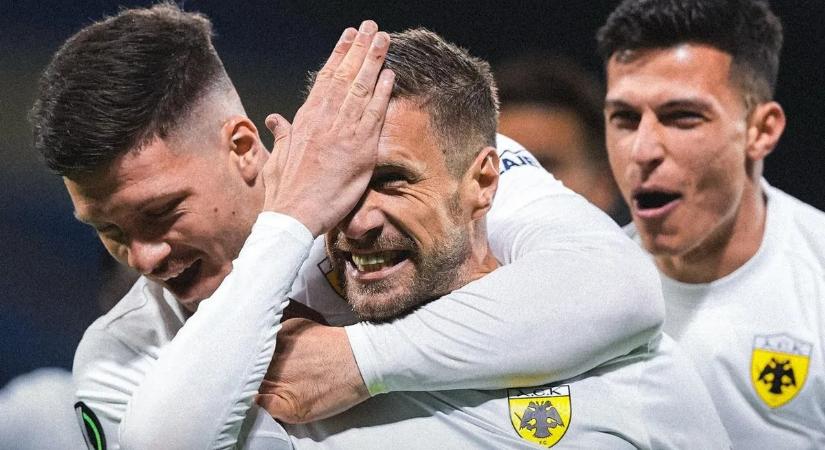 Varga adta meg a jelet, idegenben ütötte ki a Celjét az AEK a Kl-ben