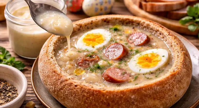 A żurek sűrítéséhez jobb, mint a tejföl – és húsvétkor sem terheli meg a gyomrot