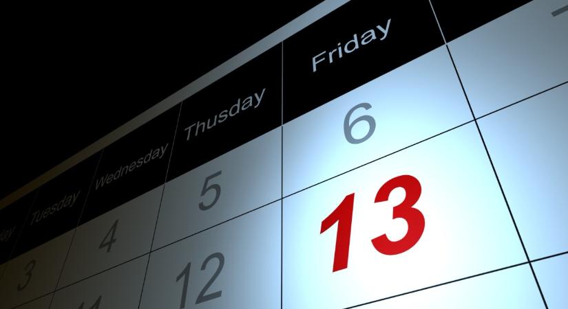 Több, mint babona: számokban is kimutatható a péntek tizenharmadika hatása