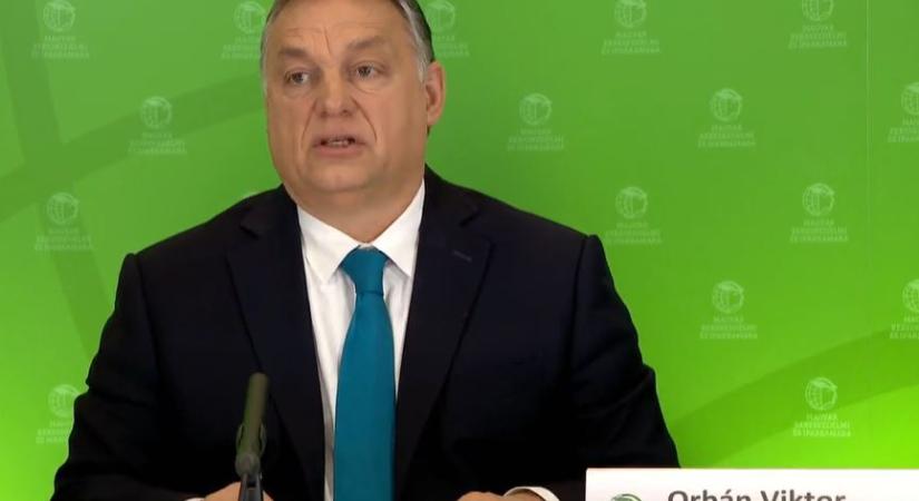 Orbán: A gazdasági helyzet kiváló, a munkahelyteremtés kiváló, a korlátozásokról nemzeti konzultáció lesz