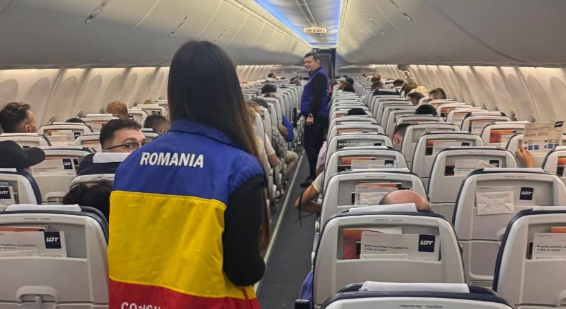 Újabb 96 román állampolgár tért haza az EU polgári védelmi mechanizmusának segítségével