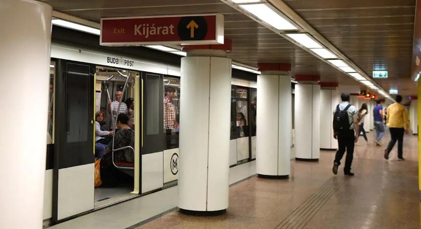 Mi történt? Baleset miatt borult fel az M2-es metró közlekedése