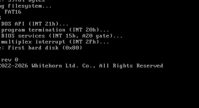 Több évtized kihagyás után új főverziót kapott a DR-DOS operációs rendszer