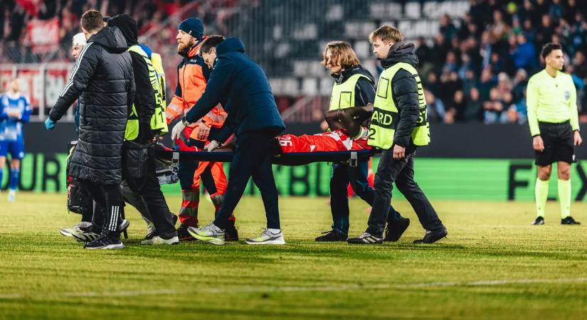 Sokkoló horrorsérülést szenvedett a Mainz futballistája