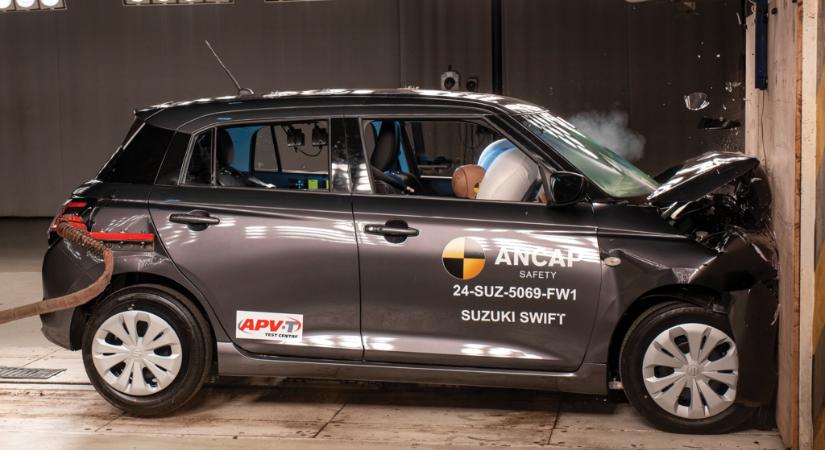 Ropira tört az új Suzuki a törésteszten, visszahívták