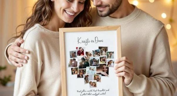 Fotók, melyek a szívhez szólnak: kreatív ajándékok pároknak