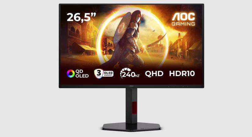 AOC Q27G4ZDR teszt: Mit tud a legolcsóbb OLED monitor