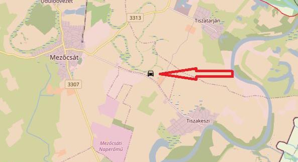 Karambol Tiszakeszi és Mezőcsát között