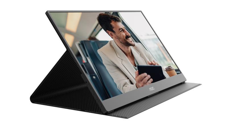 Egy kompakt, könnyű, vékony kivitelben érkező, IPS panellel szerelt hordozható monitorral rukkolt elő az AOC