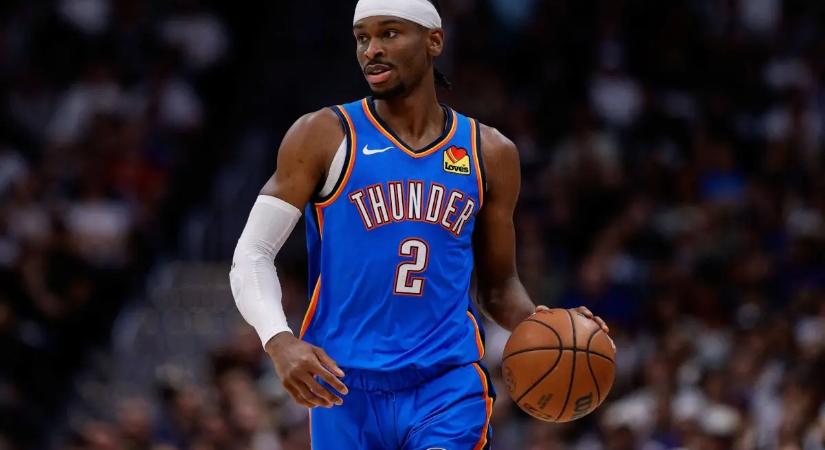 63 éves rekordot döntött meg péntek hajnalban Gilgeous-Alexander az NBA-ben