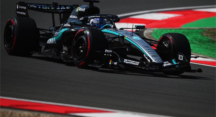 Russell és a Mercedes állva hagyta a mezőnyt, a Red Bull csak keresi önmagát