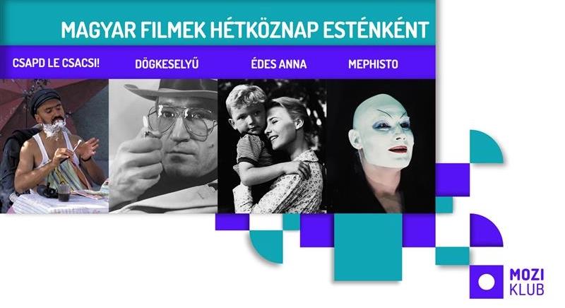 Magyar filmklasszikusok jönnek a Moziklubon március 15-én