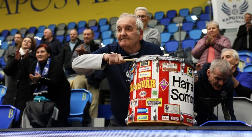 Marko Spica mezére a legbüszkébb a kaposvári csapatok 73 éves főszurkolója