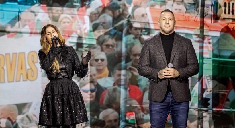 Új szereplő csatlakozik Radics Gigihez és Curtishez a március 15-i állami ünnepségen