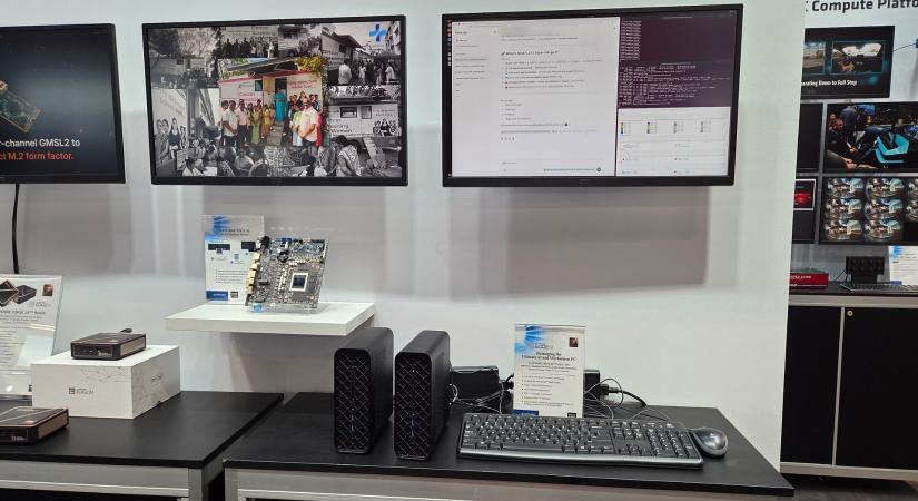 A Sapphire AMD Strix Halo APU-val ellátott mini számítógépéből akár kettő is összekapcsolható egymással