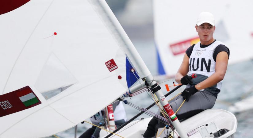 A vitorlás-válogatott húzónevei: Érdi Mária és Vadnai Jonatán