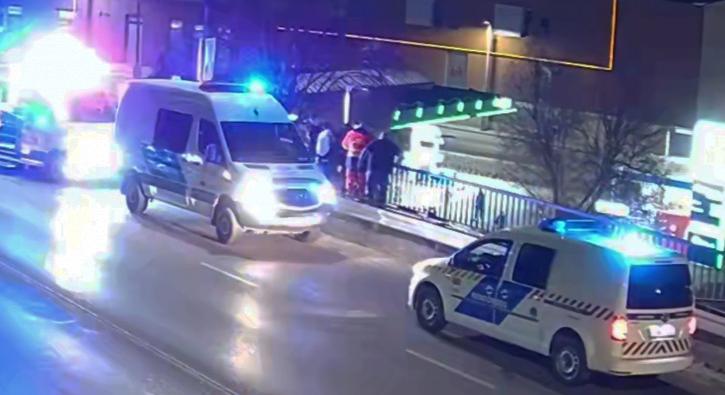 Dráma a felüljárón