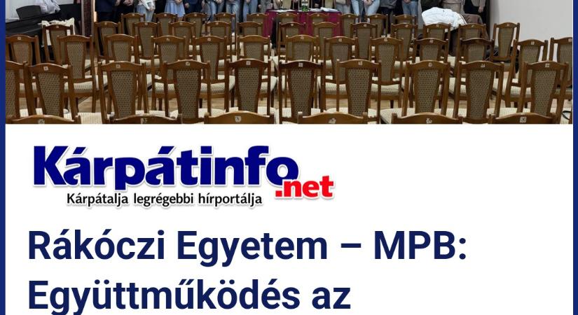 Rákóczi Egyetem – MPB: Együttműködés az esélyegyenlőség jegyében - A fogyatékkal élők sportlehetőségeinek biztosítása