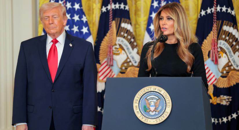 Melania Trump beszédet mondott saját magáról, és az internet kíméletlenül kigúnyolta