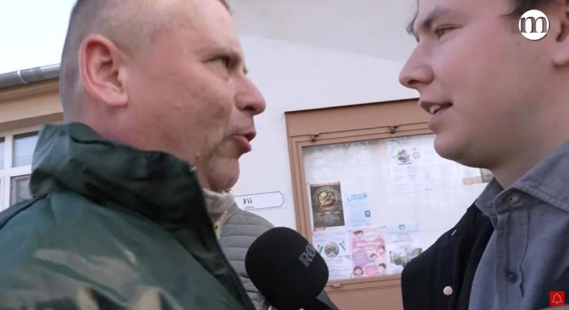 Ruszin-Szendi „séta” közben majdnem lefejelte a Mandiner riporterét – videó