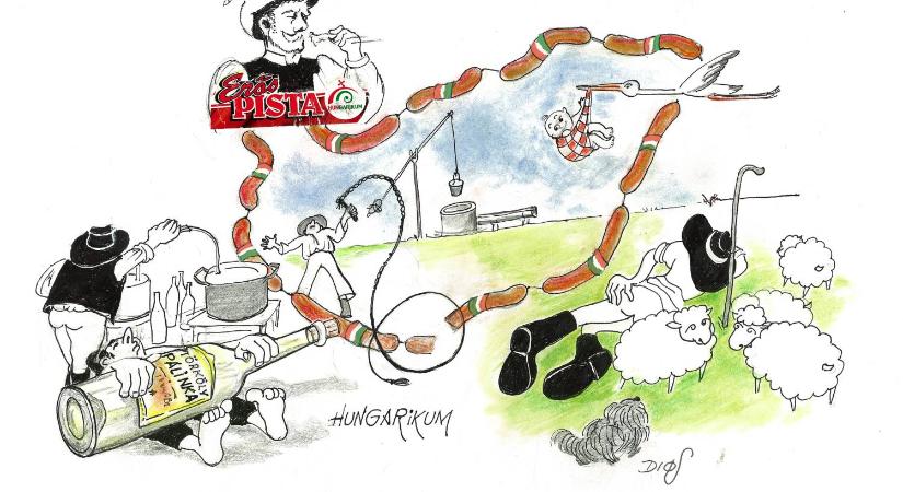 Magyarkodás karikatúrában: 50 rajz a MÚOSZ kiállításán