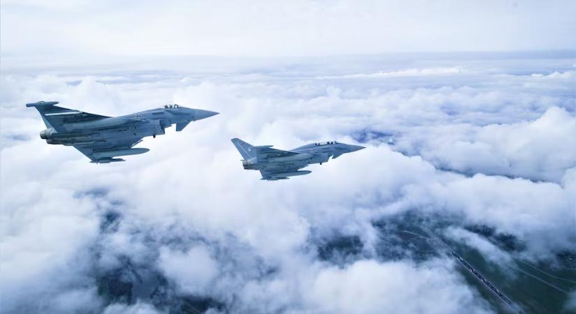 Újabb drónokat észleltek a határnál – Két Eurofightert küldtek a térségbe