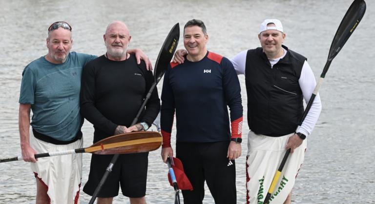 „Ebből irgalmatlan borulás lesz” – 36 év után ismét hajóba ült a Szöulban aranyérmes kajak-kenu négyesünk