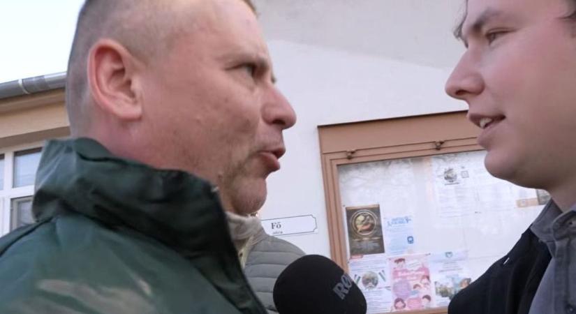 Fenyegető jelenet egy lakossági fórumon: majdnem lefejelte a riportert Ruszin-Szendi