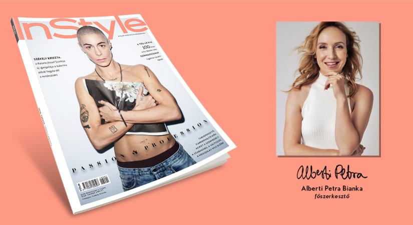 Megjelent az InStyle tavaszi lapszáma, címlapon Székely Krisztával, fő témánk a karrier és szenvedély