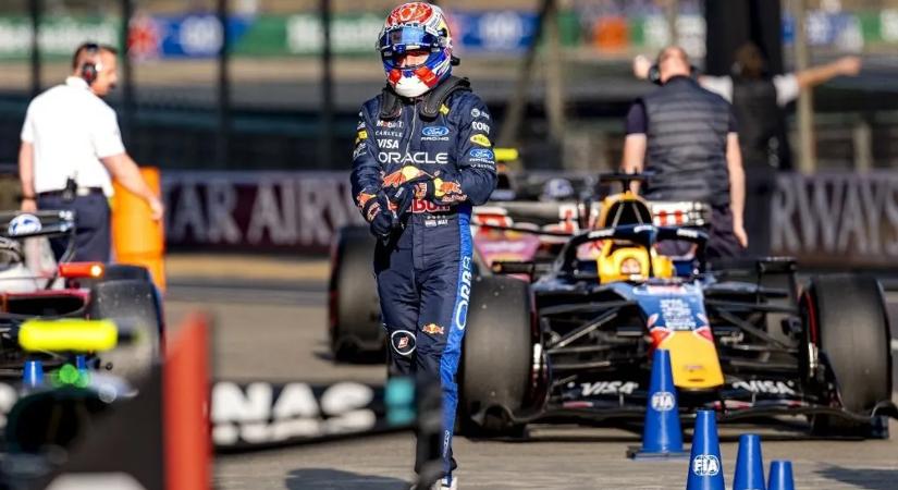 „Katasztrófa” – Max Verstappen kiborult a sprintidőmérő után