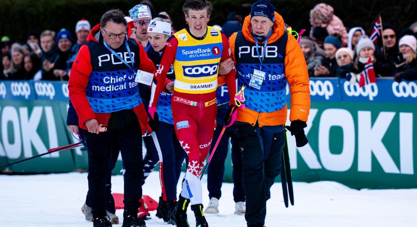 Agyrázkódás szenvedett a téli olimpiák történetének legeredményesebb sportolója