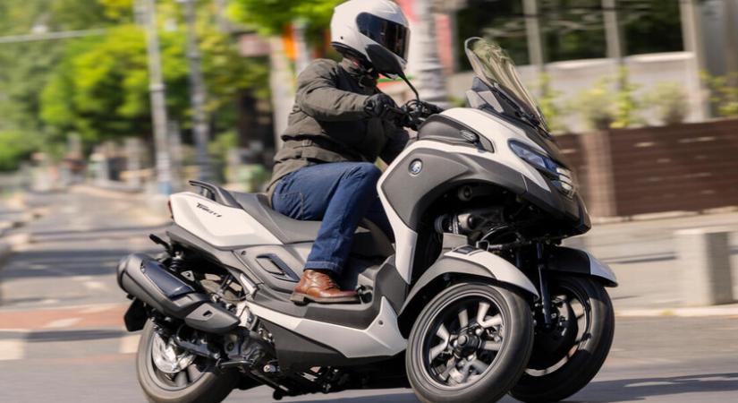 Ez a legbiztonságosabb robogó? - Megjelent az új Yamaha Tricity 300