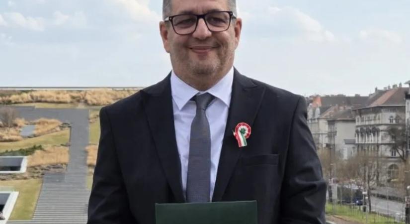 Goldmann Tamás a Magyar Érdemrend lovagkeresztje kitüntetésben részesült
