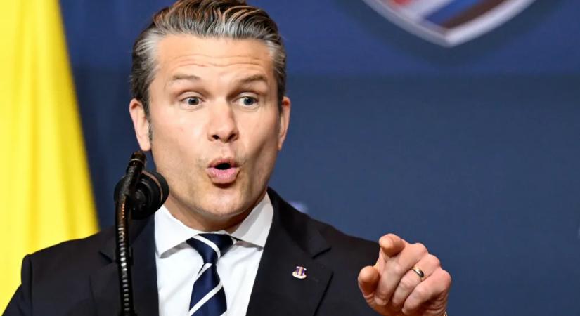 Pete Hegseth a médiát támadta az iráni háborúról szóló cikkek miatt