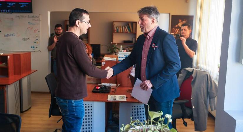 Idén is elismerést kapott egy kollégánk a sajtónapon