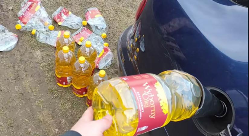 Lidlből tankolnak “olcsón” a lengyel dízelesek