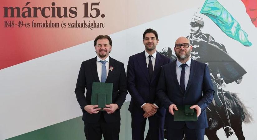 A szolnoki Cseh Sándor rangos elismerést kapott