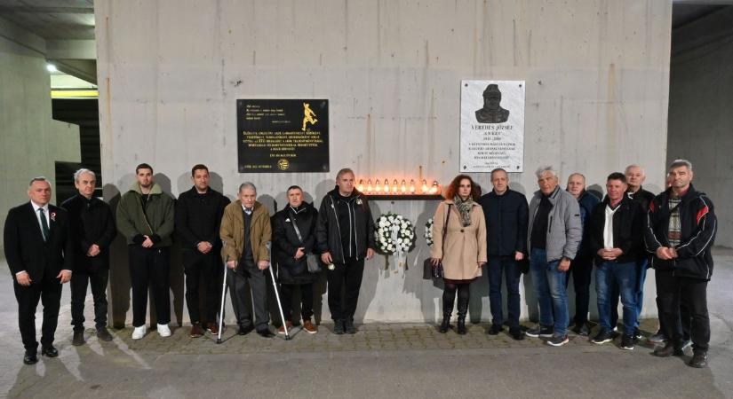 Verebes Józsefre emlékeztek az ETO-nál - fotók