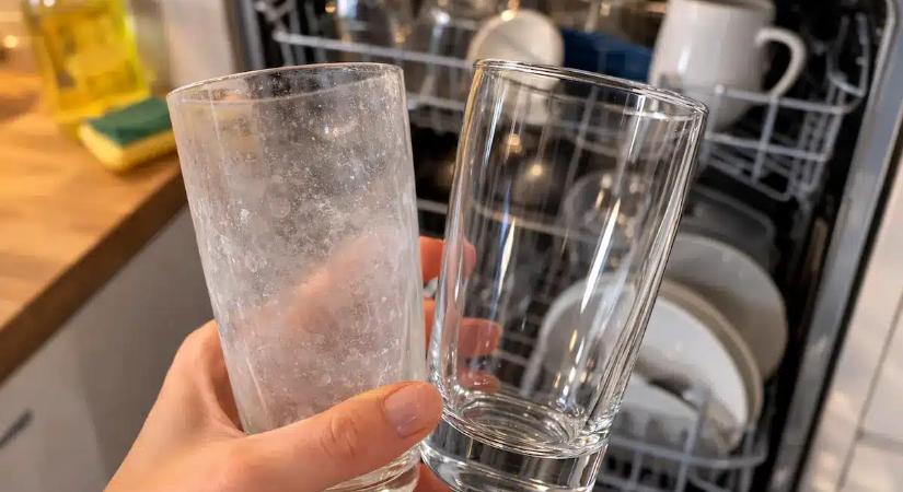 6 ok, amiért a mosogatógép zavarossá teszi a poharakat