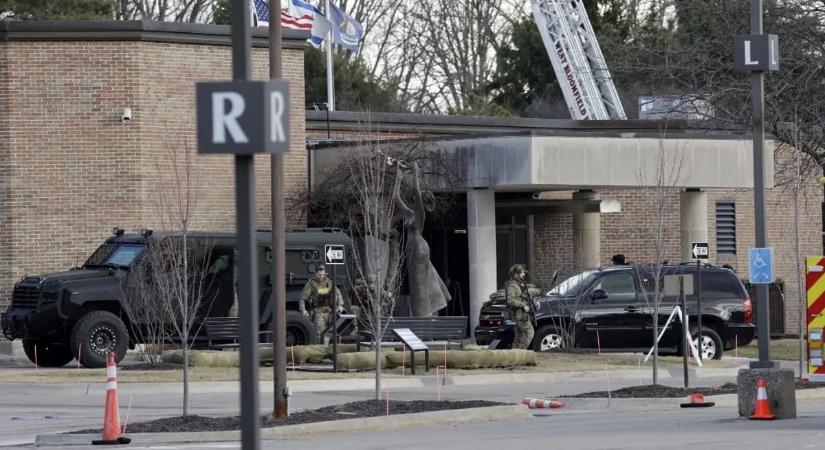 Tűzpárbajt követően meghalt a michigani zsinagóga elleni támadás elkövetője
