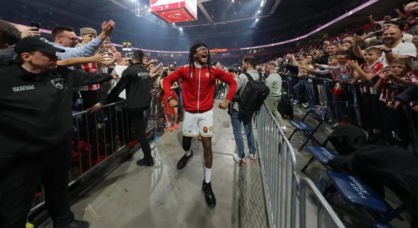 A Zvezda lezárta a címvédő nagy sorozatát az Euroligában, Gudurics elérte a háromezres határt