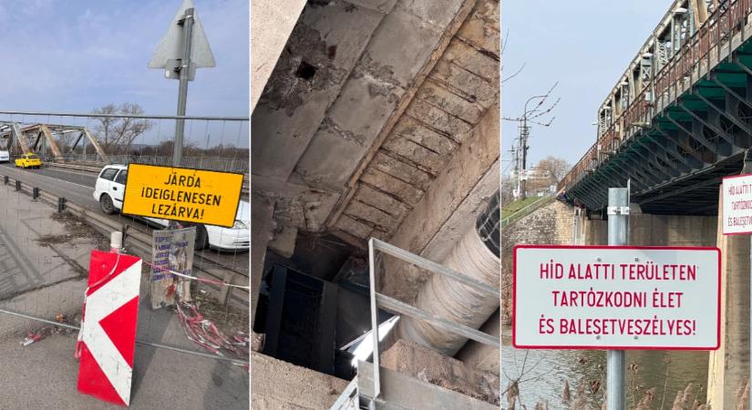 Az életveszélyes állapotot elhárították a Gubacsi hídon, de a helyzet továbbra is tarthatatlan