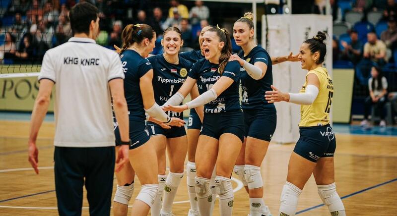 Győztek, döntőbe jutottak a női röpisek