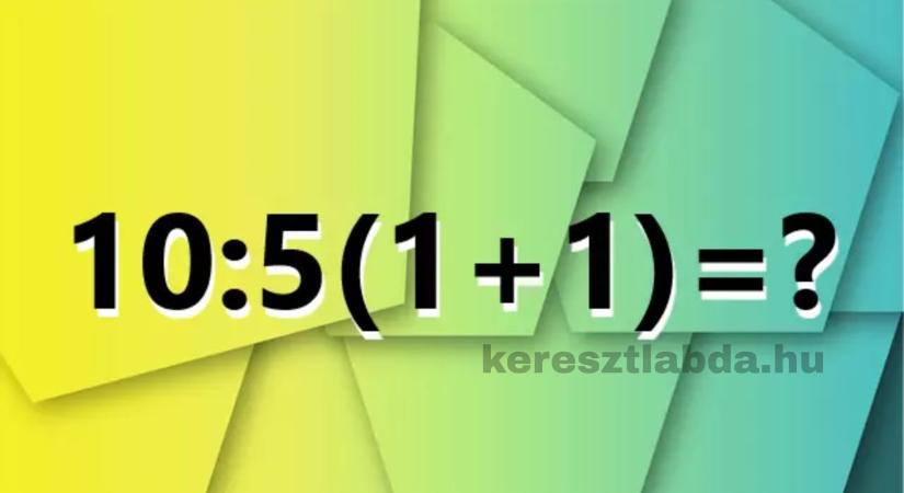 Matek feladat a javából: Te is elkövetted azt a hibát, amit a kommentelők fele?