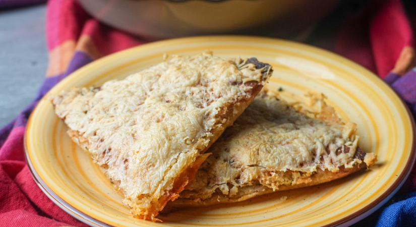 Sajtos tortilla háromszögek