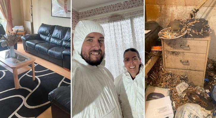 Mennyezetig érő szemét, penész és rothadó étel, döbbenetes takarításokat végez ez a házaspár