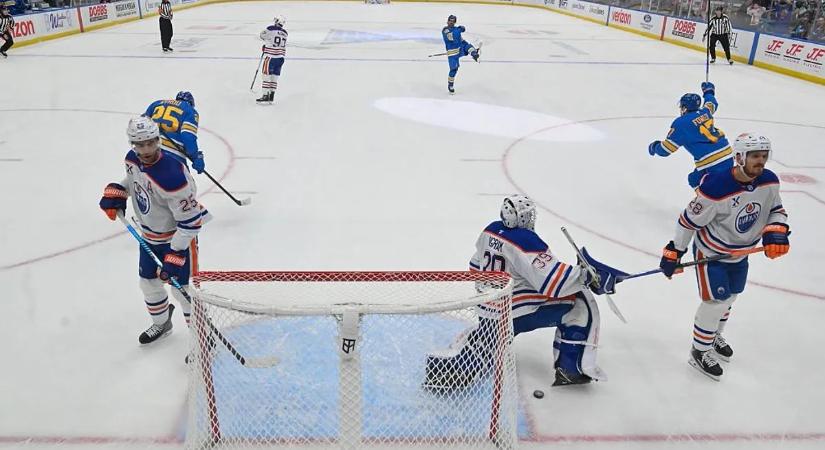 NHL: a St. Louis Blues hosszabbítás után verte az Edmontont – videó